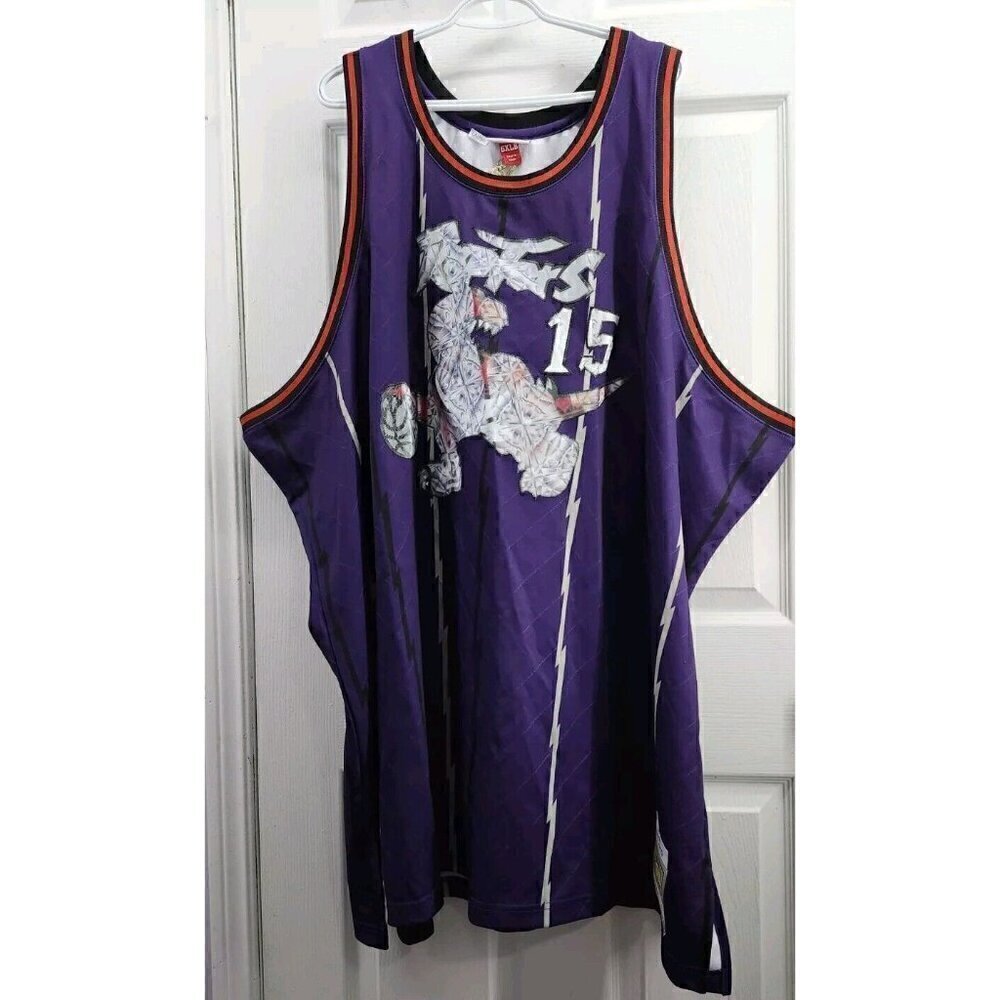 Mitchell & Ness Raptors 1998-99 75th Diamond Swingman Jersey 15 Carter Size 6XLB
